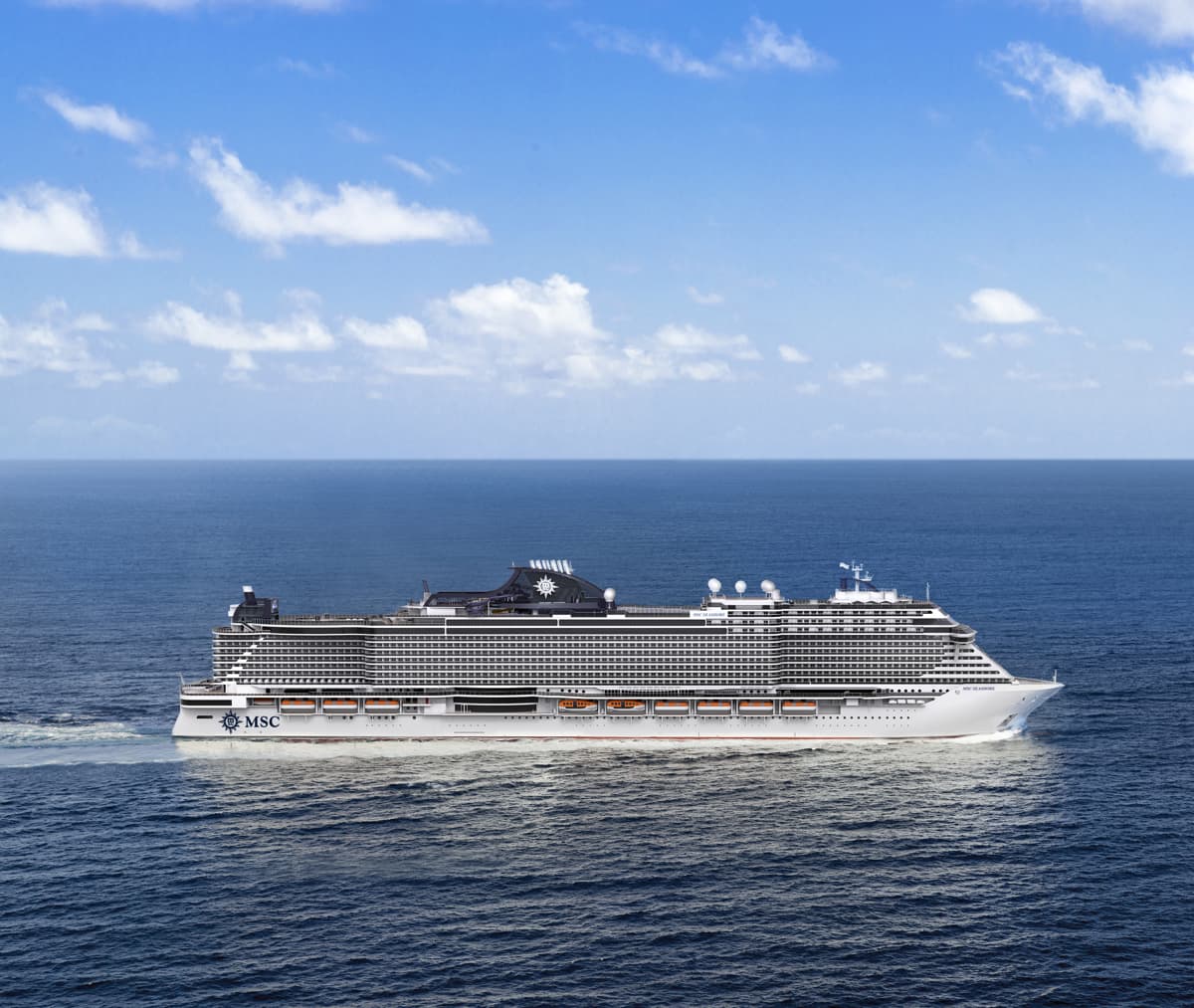 MSC Seashore, cruzeiros em 20232024