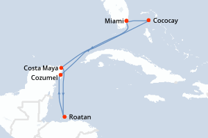 Symphony of the Seas, cruzeiros em 2021-2022