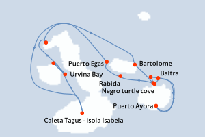 galapagos crociere ecuador xpedition baltra notti riempita dispo nave