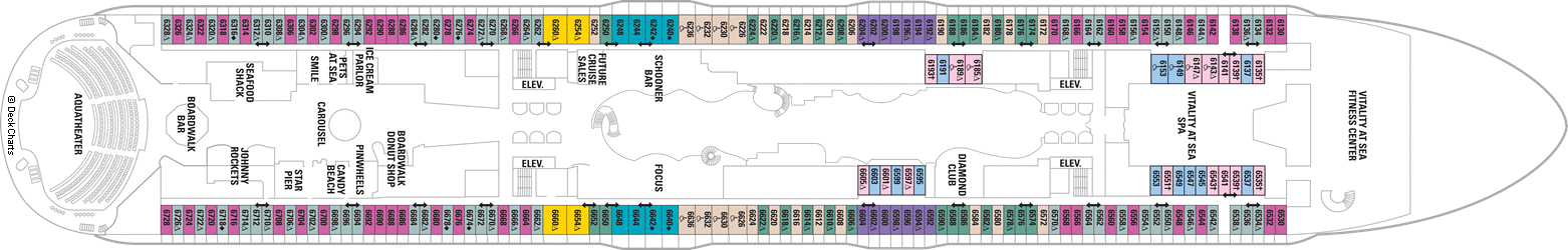 Allure of the Seas, cruzeiros em 2021-2022