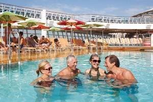 4 piscines