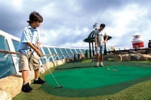 Parcours de mini-golf