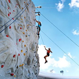 Mur d'escalade